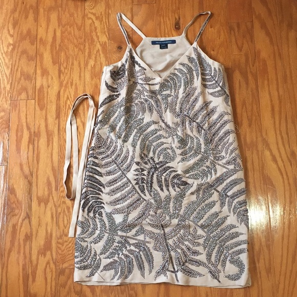 French Connection Beaded Leaf Dress - Picture 1 of 6